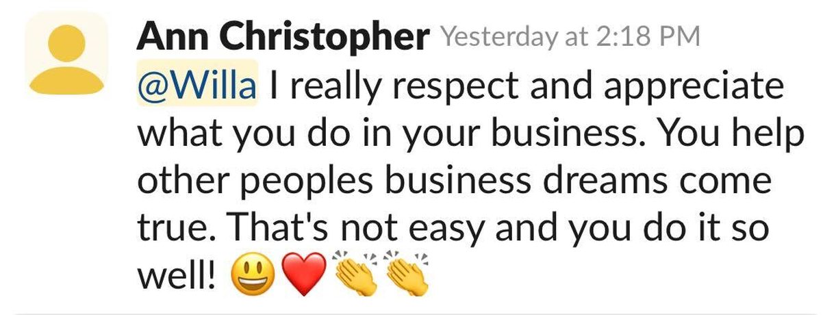 Client testimonial for Firestarter