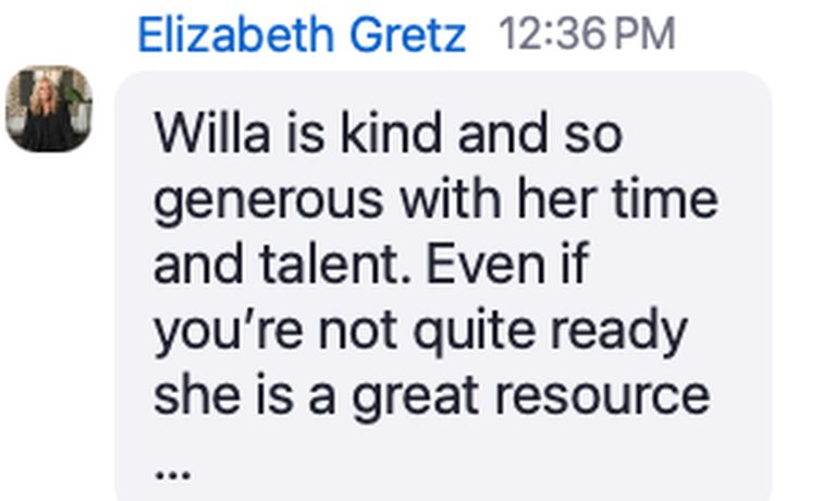 Client testimonial for Firestarter